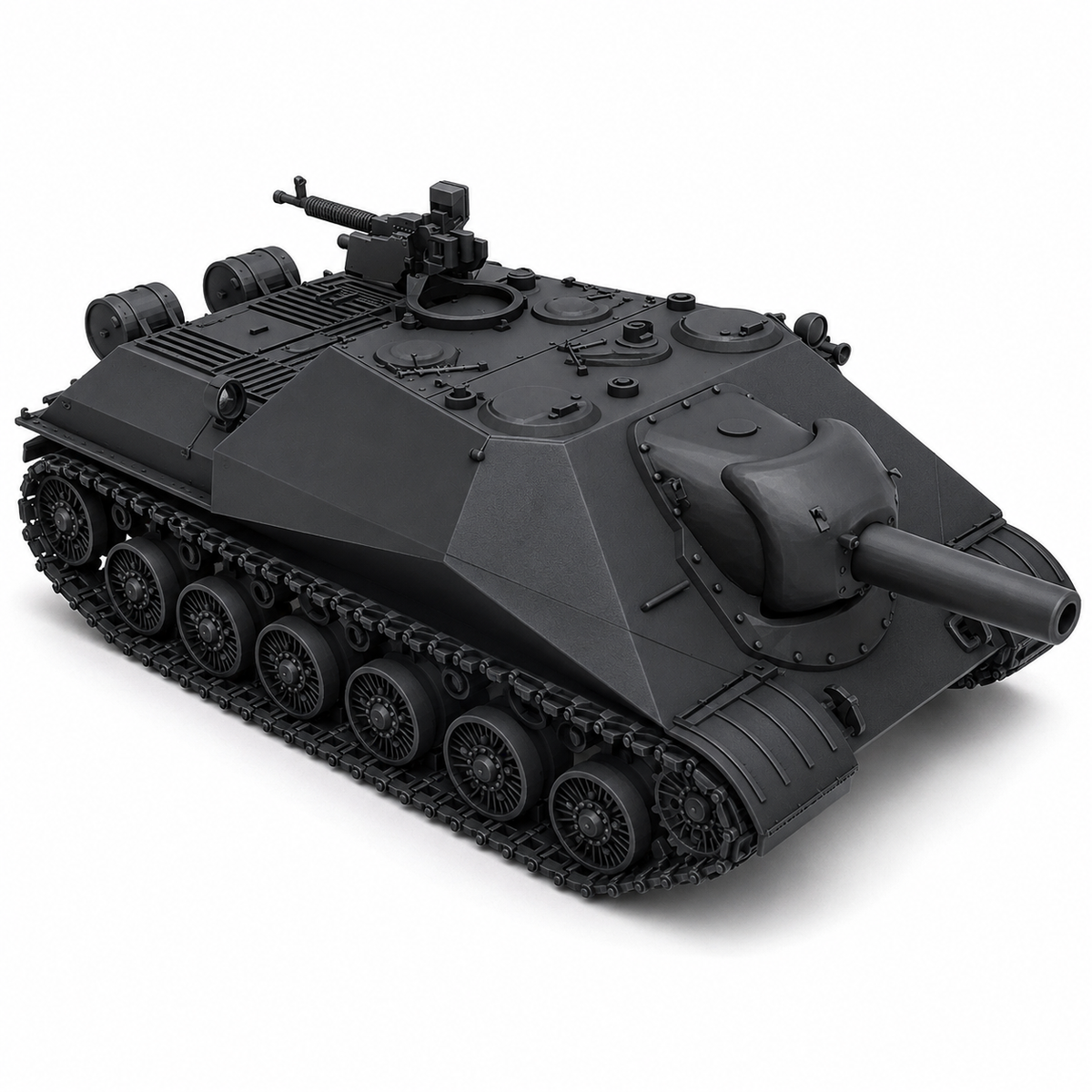 SSMODEL 1/120 Object 704 (ISU-152 mod.1945) Resin MODEL KIT TSS1200408 — detail view 2