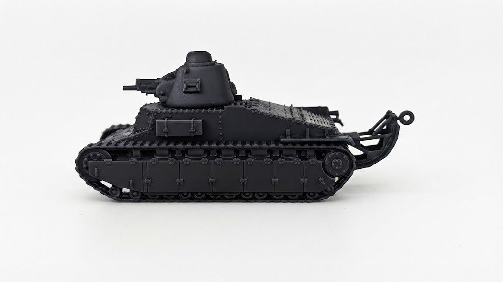 SSMODEL 1/56 Char D1 French Light Tank WWII Resin Model Kit TSS0561291 — detail view 2