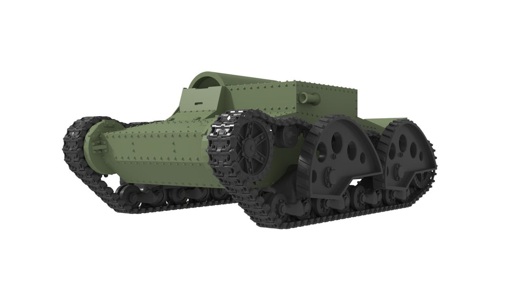 SSMODEL 1/350 TPP-2 Soviet experimental jumping tank Resin Model Kit TSS3500055