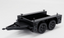 SSMODEL 1/32 1/35 1/48 1/64 M7 2-Ton 4-Wheel Trailer Resin Model Kit TSS1082
