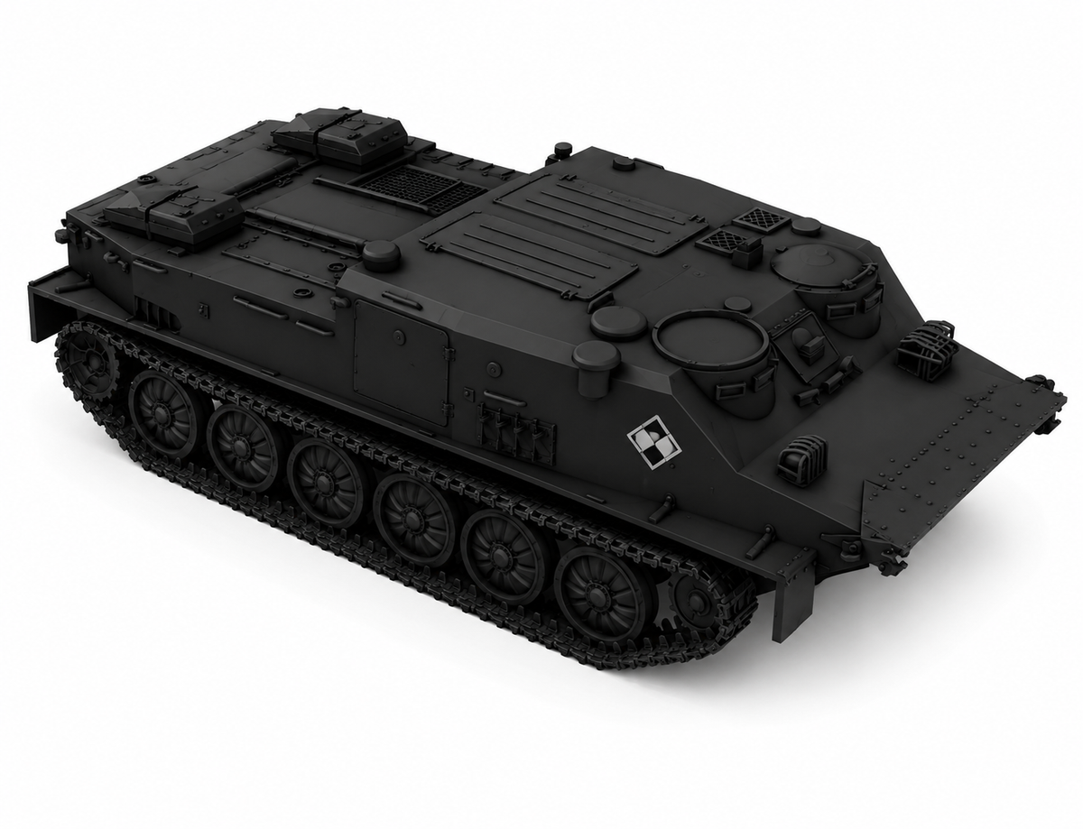 SSMODEL 1/144 OT-62 Topas Utility AFV Armored Vehicle Scale Model Kit TSS1440379