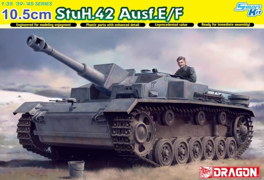 Dragon 6834 1/35 10.5cm StuH.42 Ausf.E/F Model kit