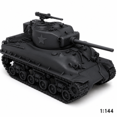 SSMODEL 1/144 M4A1 76W HVSS Sherman US WWII Tank Resin MODEL KIT TSS1440207
