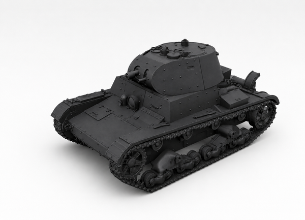 SSMODEL 1/350 KhT-133E Soviet light tank Resin Model Kit TSS3500064