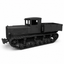 SSMODEL 1/200 Artillery Tractor USSR Resin MODEL KIT TSS2001501