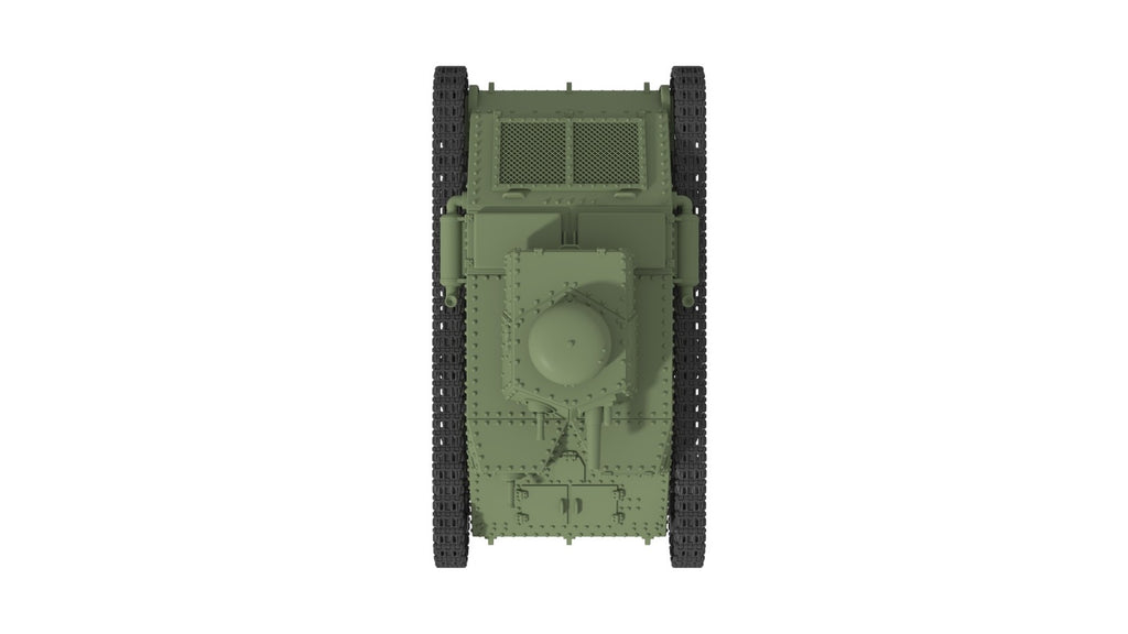 SSMODEL 1/350 T-19 Experimental Interwar Light Tank Resin MODEL KIT TSS3500006