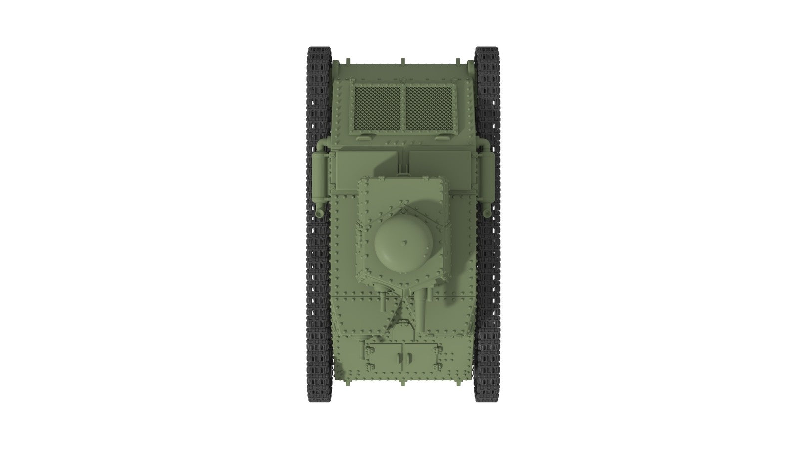 SSMODEL 1/350 T-19 Experimental Interwar Light Tank Resin MODEL KIT TSS3500006 — detail view 7