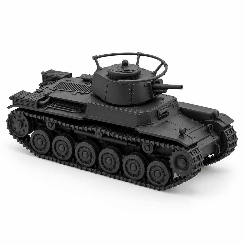 SSMODEL 1/32 1/35 1/48 1/64 Type 97 Shi-Ki Command Tank Resin Model Kit TSS1232