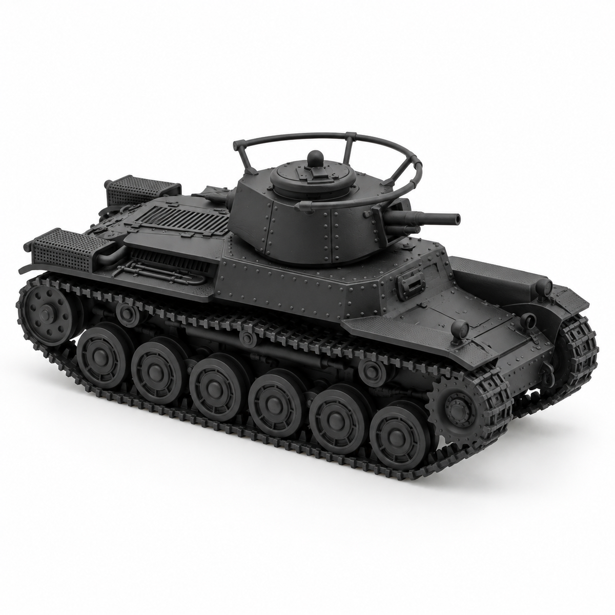 SSMODEL 1/32 1/35 1/48 1/64 Type 97 Shi-Ki Command Tank Resin Model Kit TSS1232 — detail view 2