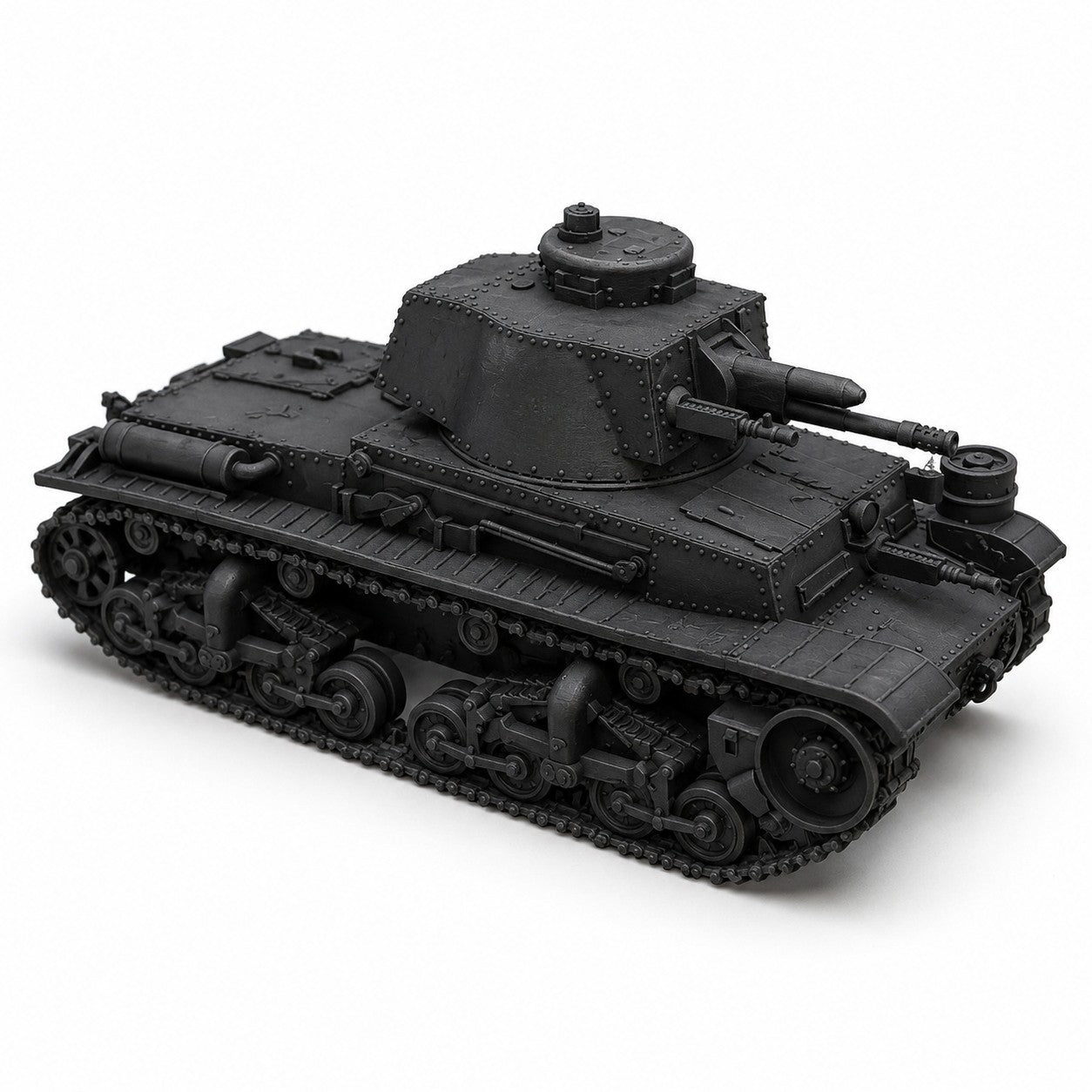 SSMODEL 1/700 Panzerkampfwagen 35(t) tank Model Kit TSS7000272 — detail view 2