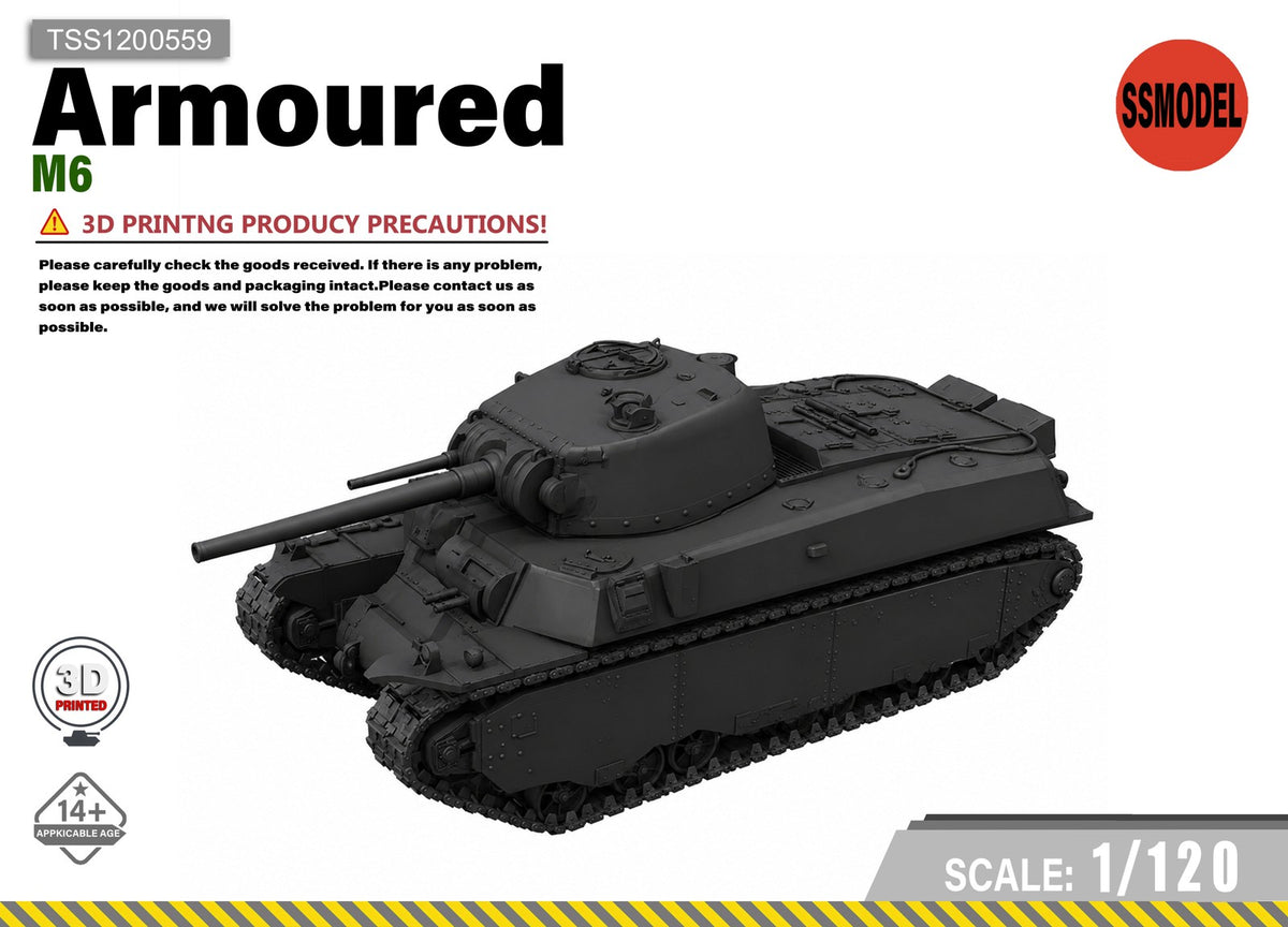 SSMODEL 1/100 M6 Resin Model Kit TSS1200559