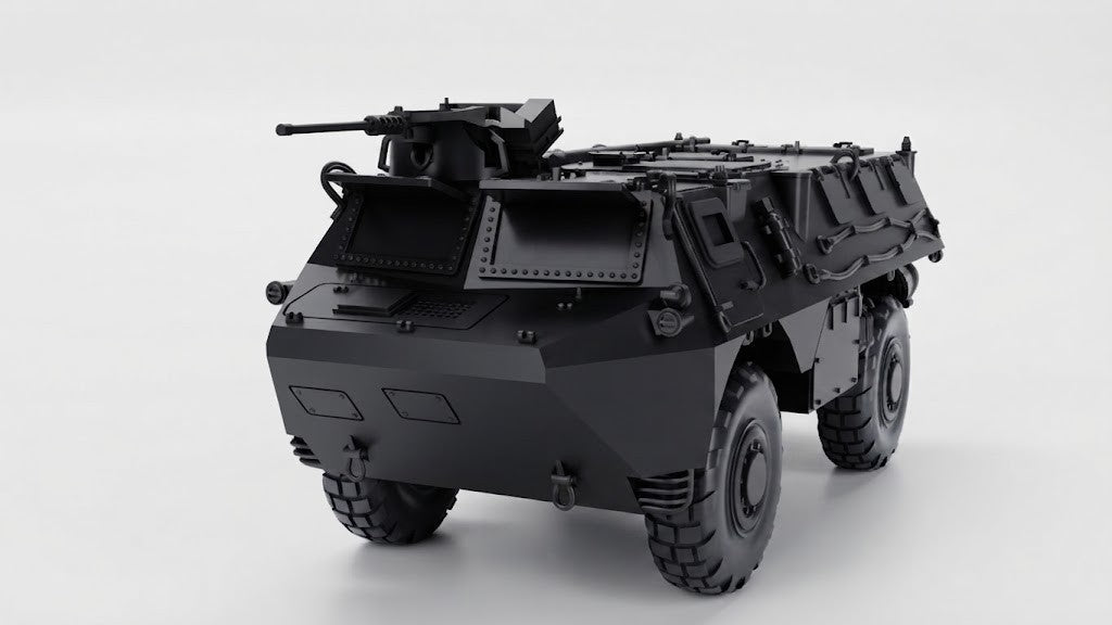 SSMODEL 1/32 1/35 1/48 1/64 VAB French Cold War 4x4 APC resin Model kit TSS1565
