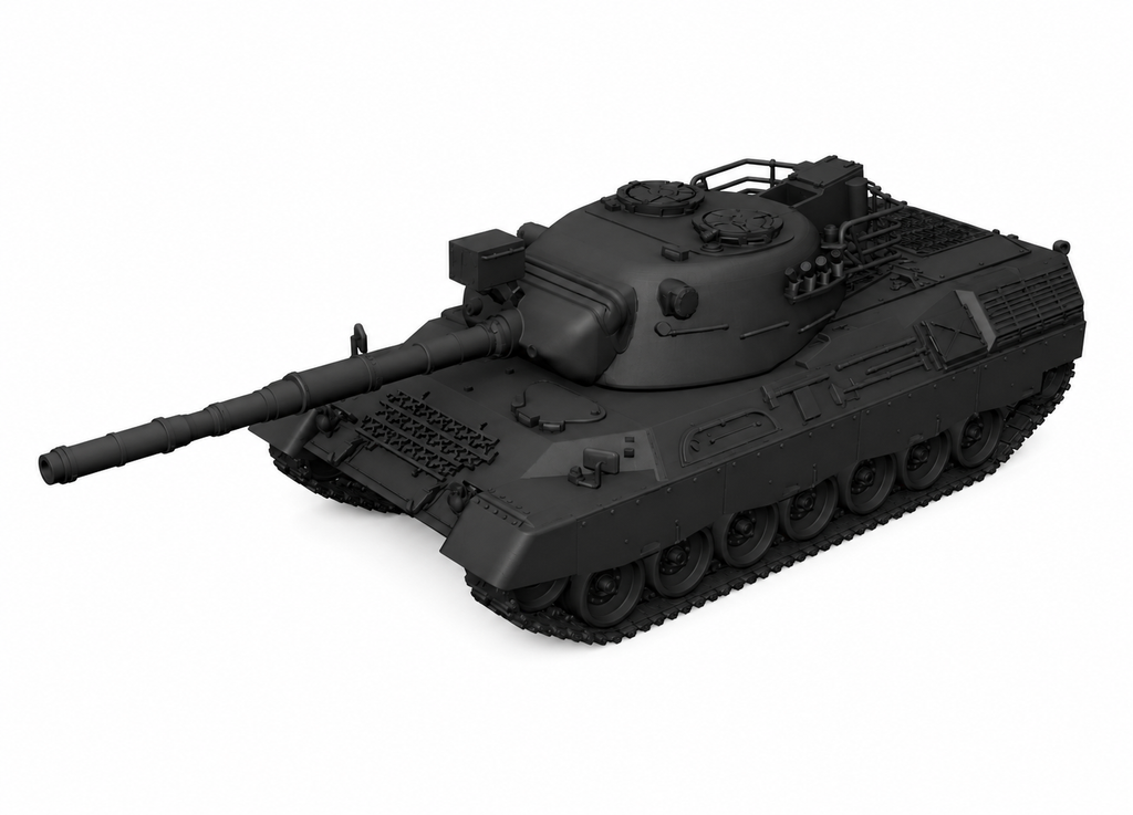 SSMODEL 1/350 Leopard 1A1 German coldwar MBT Resin Model Kit TSS3500453