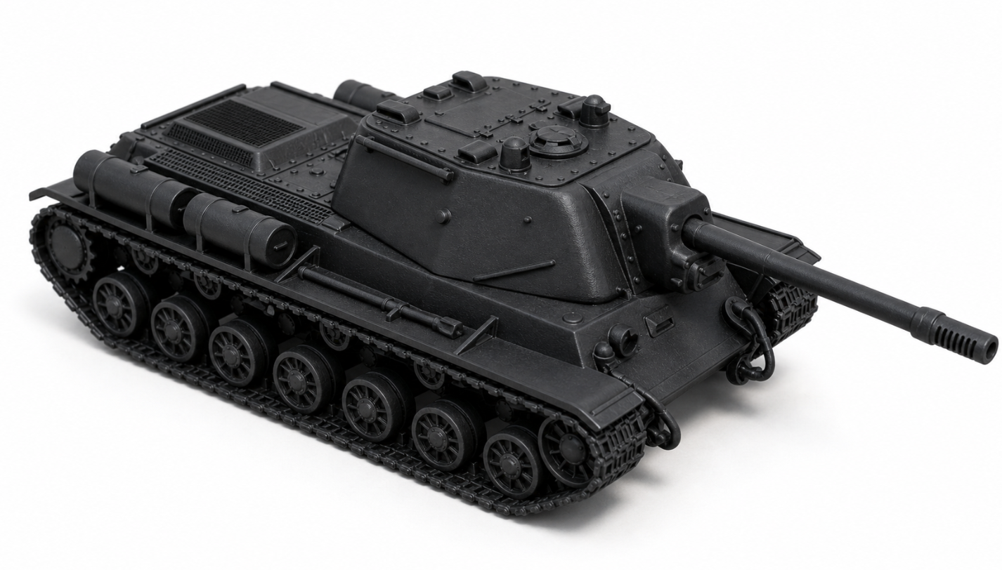 SSMODEL 1/700 KV-13 SU-152 Soviet heavy resin model kit TSS7000112 — detail view 2
