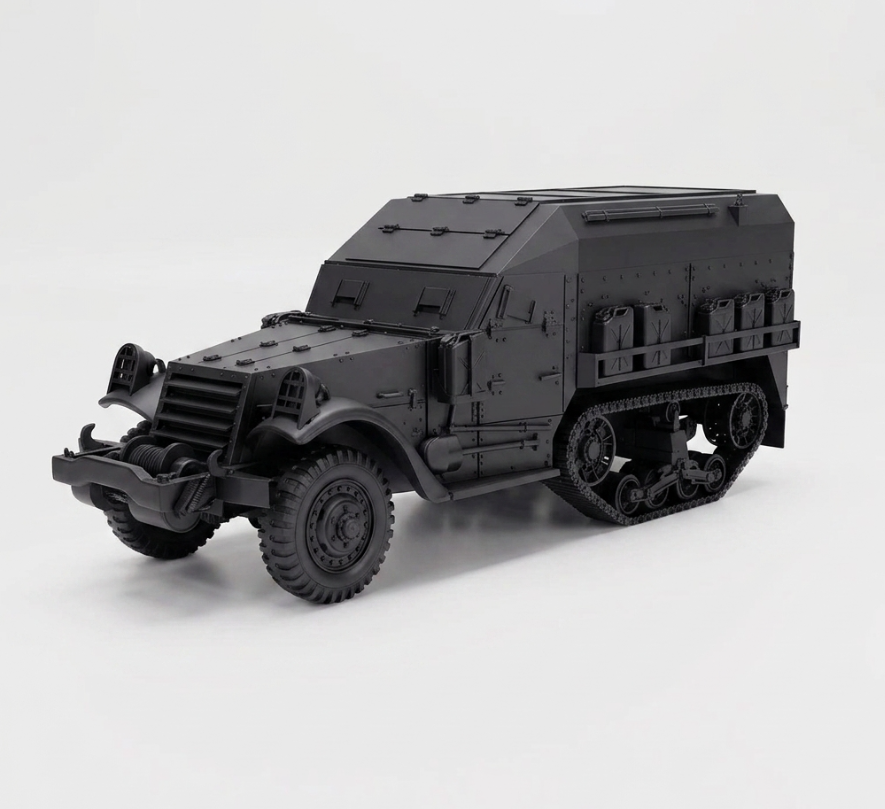 SSMODEL 1/32 1/35 1/48 1/64 M3 Half-track Command Version Model Kit TSS0881 — detail view 3