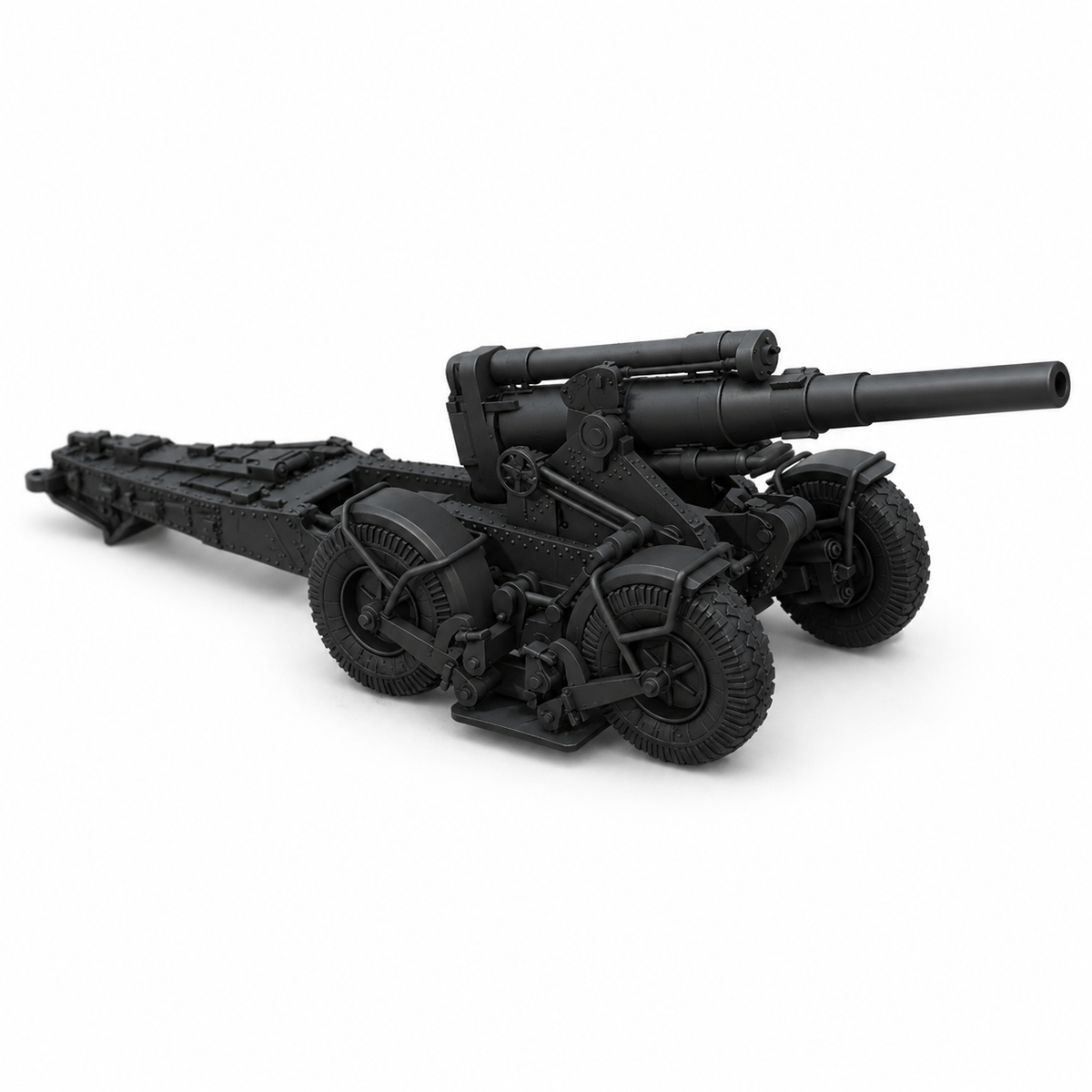 SSMODEL 1/220 203mm B-4M Howitzer Resin Model Kit TSS2200431 — detail view 2