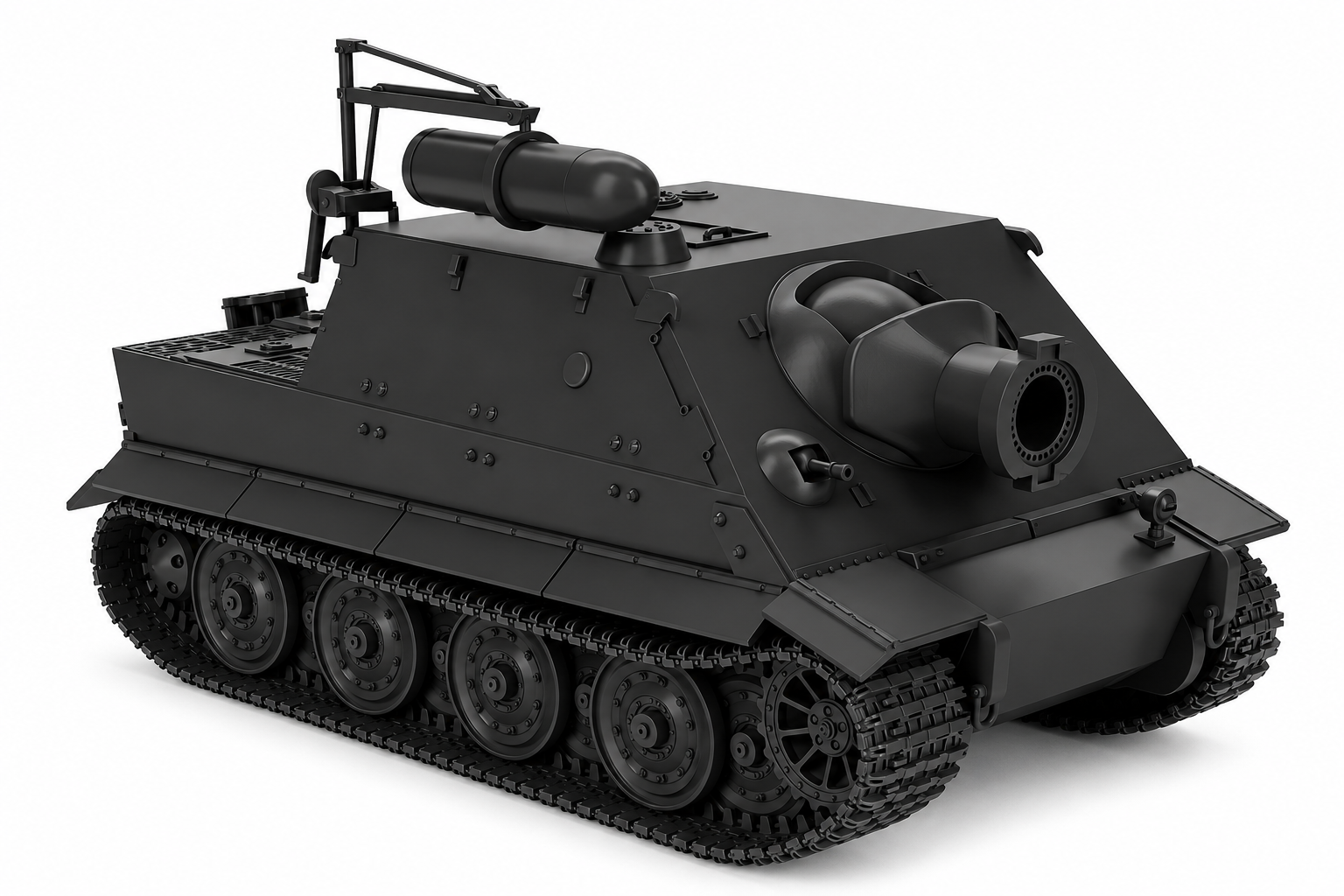 SSMODEL 1/200 Sturmtiger 38cm RW61 Sturmmörser Tiger Resin MODEL KIT TSS2000964 — scale model kit