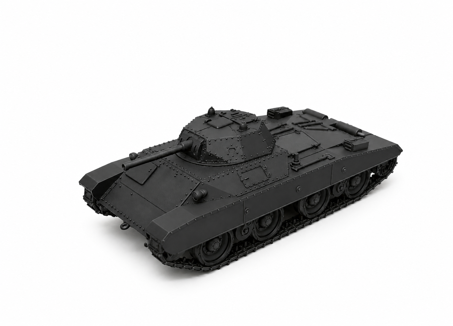 SSMODEL 1/700 P43 ter Italian fictional heavy tank Resin Model Kit TSS7000266 — detail view 2