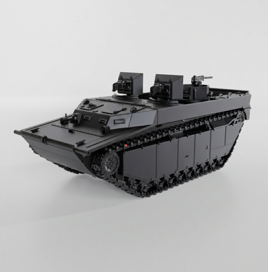SSMODEL 1/100 WWII US LVT-4F Sea Serpent Flamethrower Resin Model Kit TSS1000871 — detail view 2