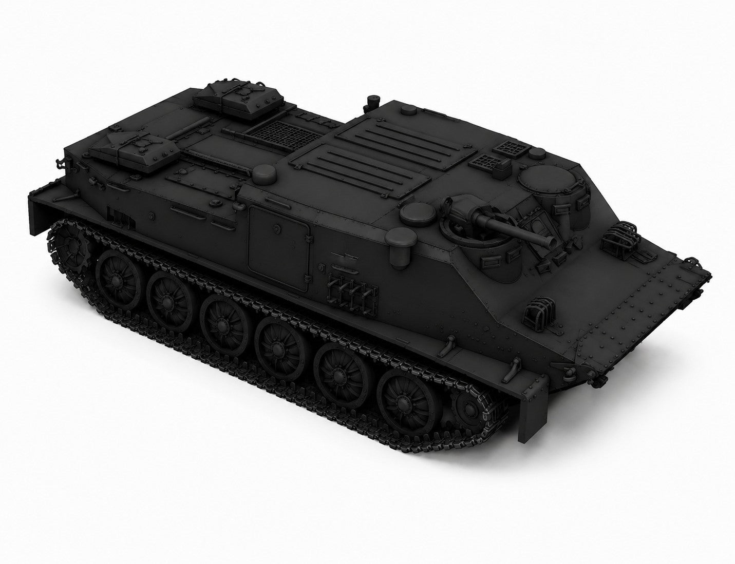 SSMODEL 1/700 OT-62A Czechoslovak Coldwar APC Tank Resin Model Kit TSS7000375 — detail view 2