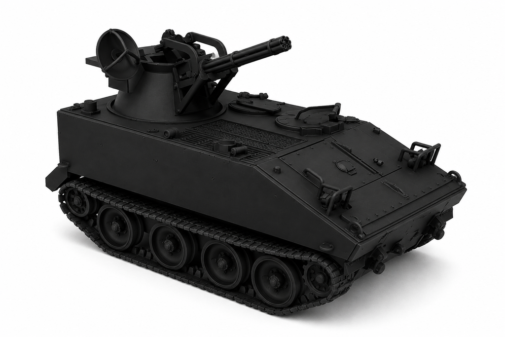 SSMODEL 1/350 M114 VASD US mobile AA-gun tank resin model kit TSS3500398