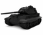 SSMODEL 1/200 Tiger II Ausf.B Zimmerit P turret Resin MODEL KIT TSS2000989