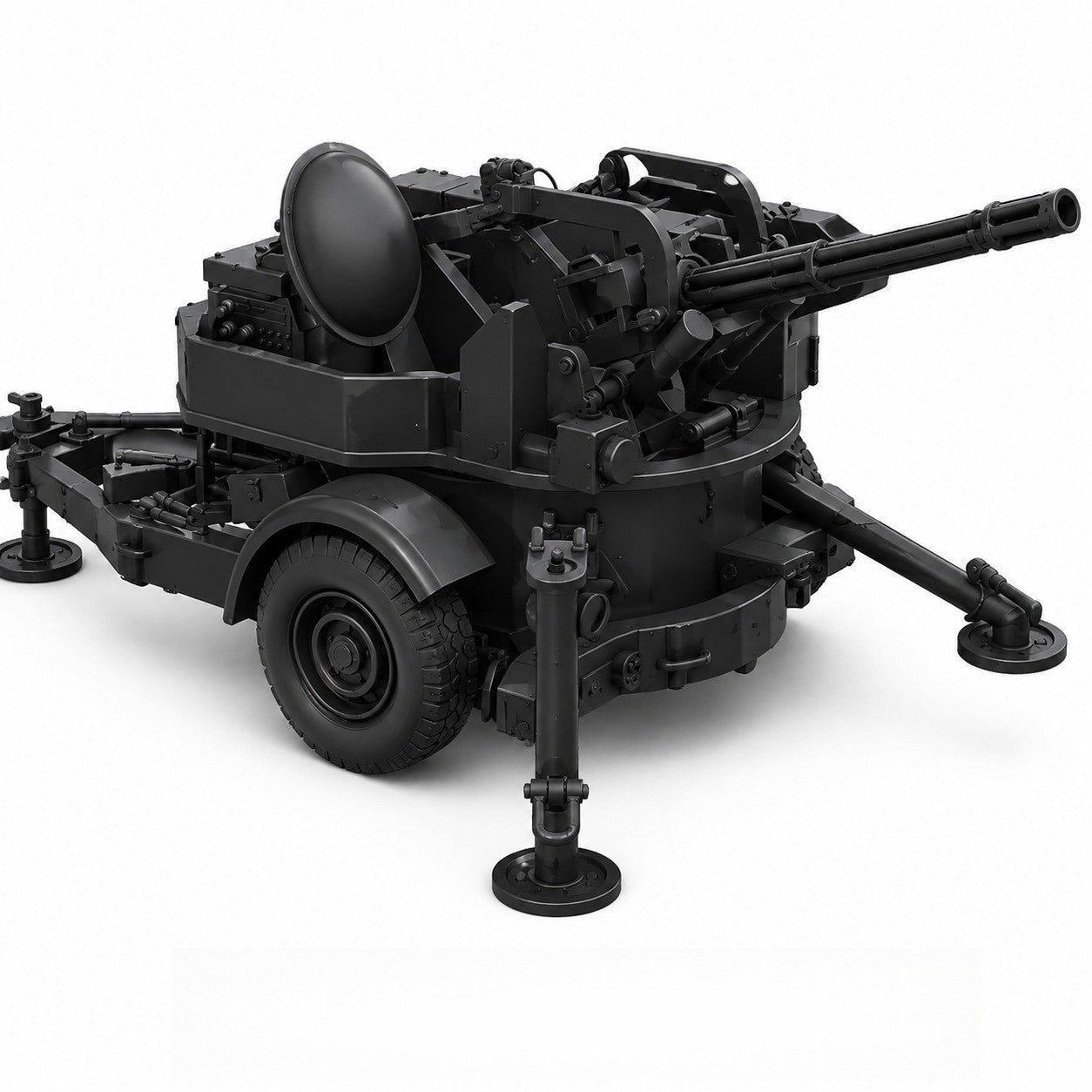 SSMODEL 1/700 M167 VADS Air Defense Tank Resin MODEL KIT TSS7000231 — detail view 2