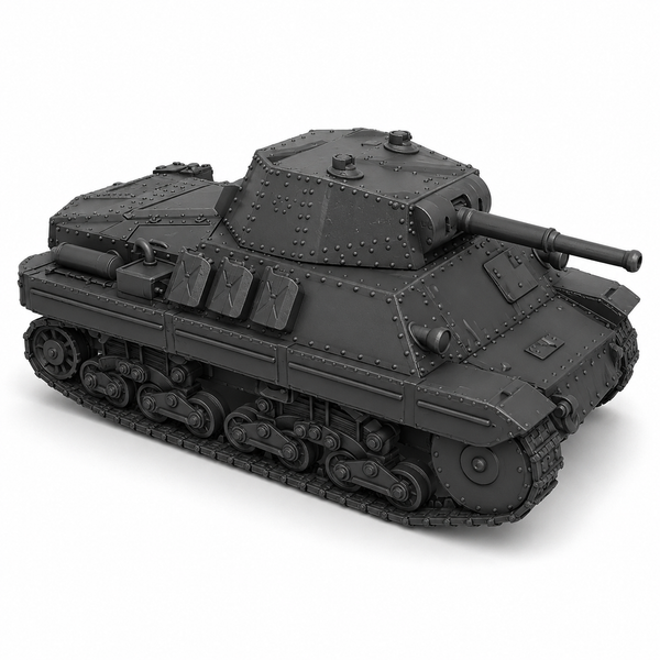 SSMODEL 1/700 Carro Armato P26/40 Italian medium tank Resin Model Kit TSS7000267