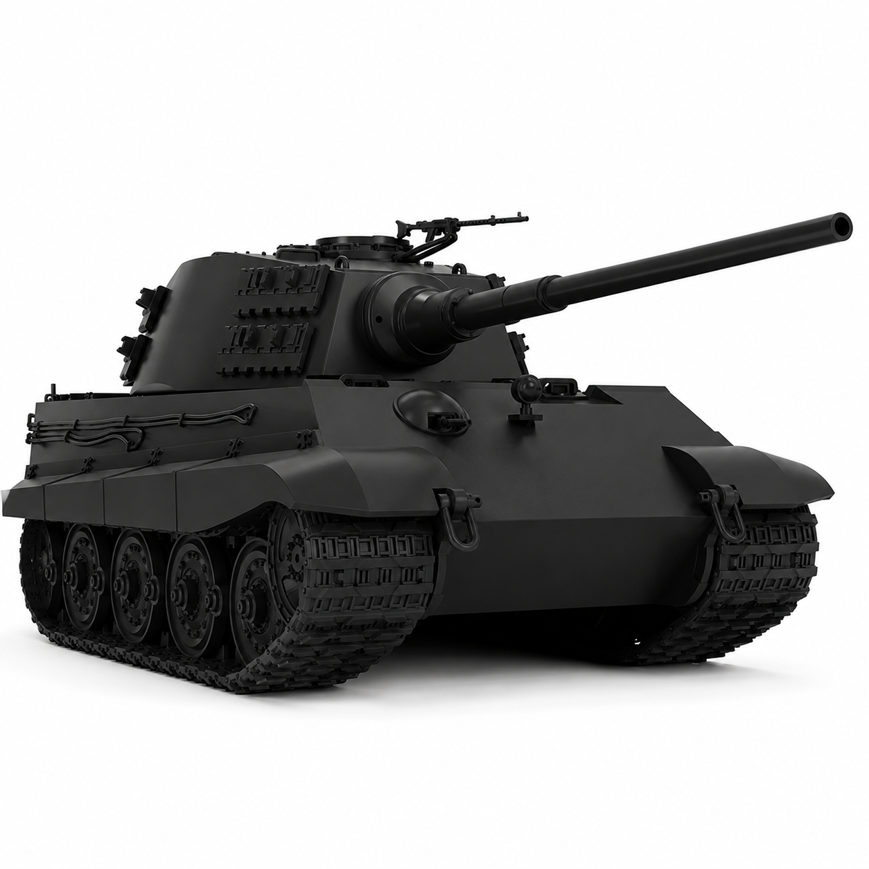 SSMODEL 1/200 Tiger II Ausf.B Sd.Kfz.182 Henschel Turret Resin KIT TSS2000990 — scale model kit
