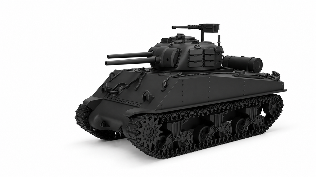 SSMODEL 1/32 1/35 1/48 1/64 M4A3R3 Sherman Zippo US WW2 Tank  MODEL TSS0695