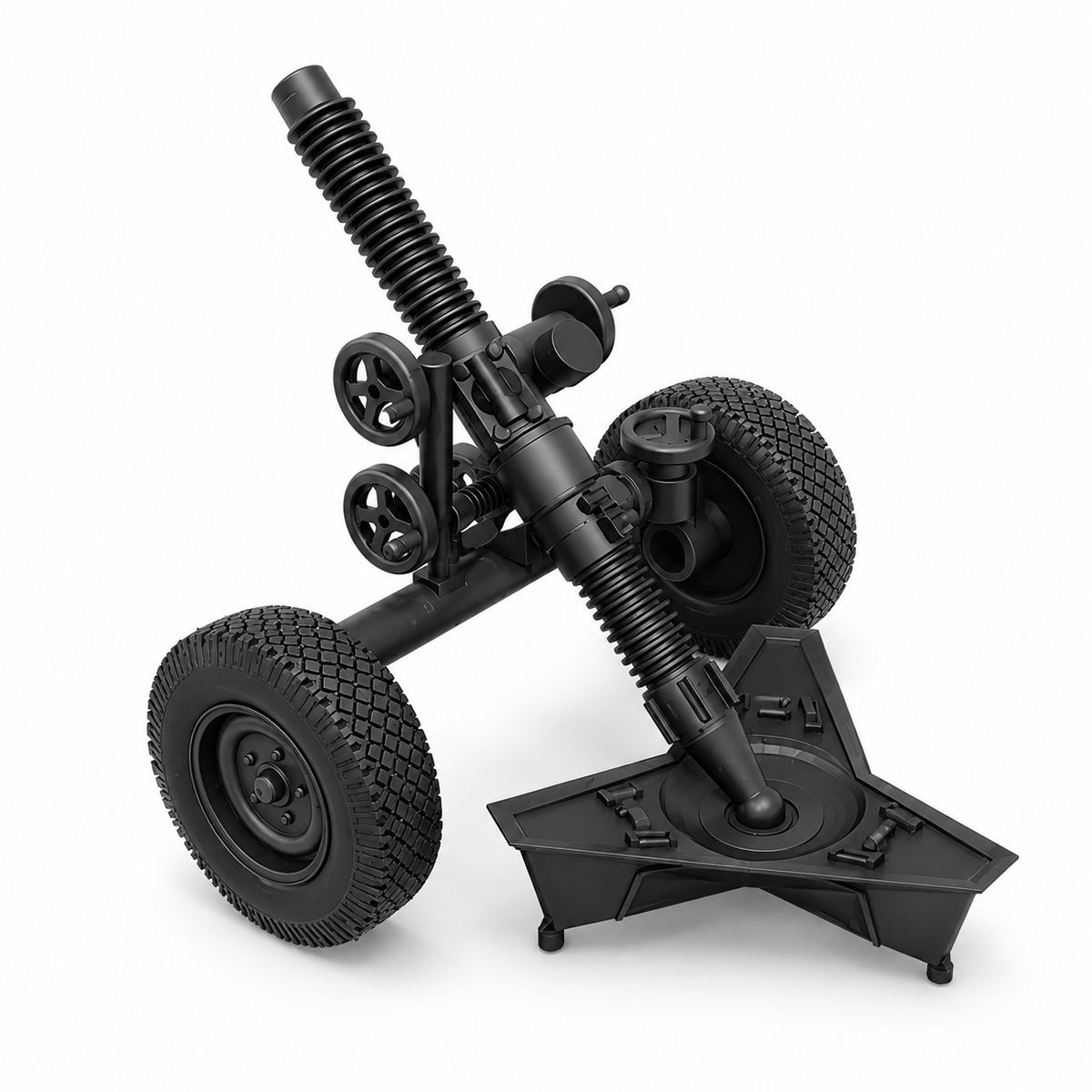 SSMODEL 1/64 MO-120 RT 120mm mortar Resin Model Kit TSS0640430 — detail view 2