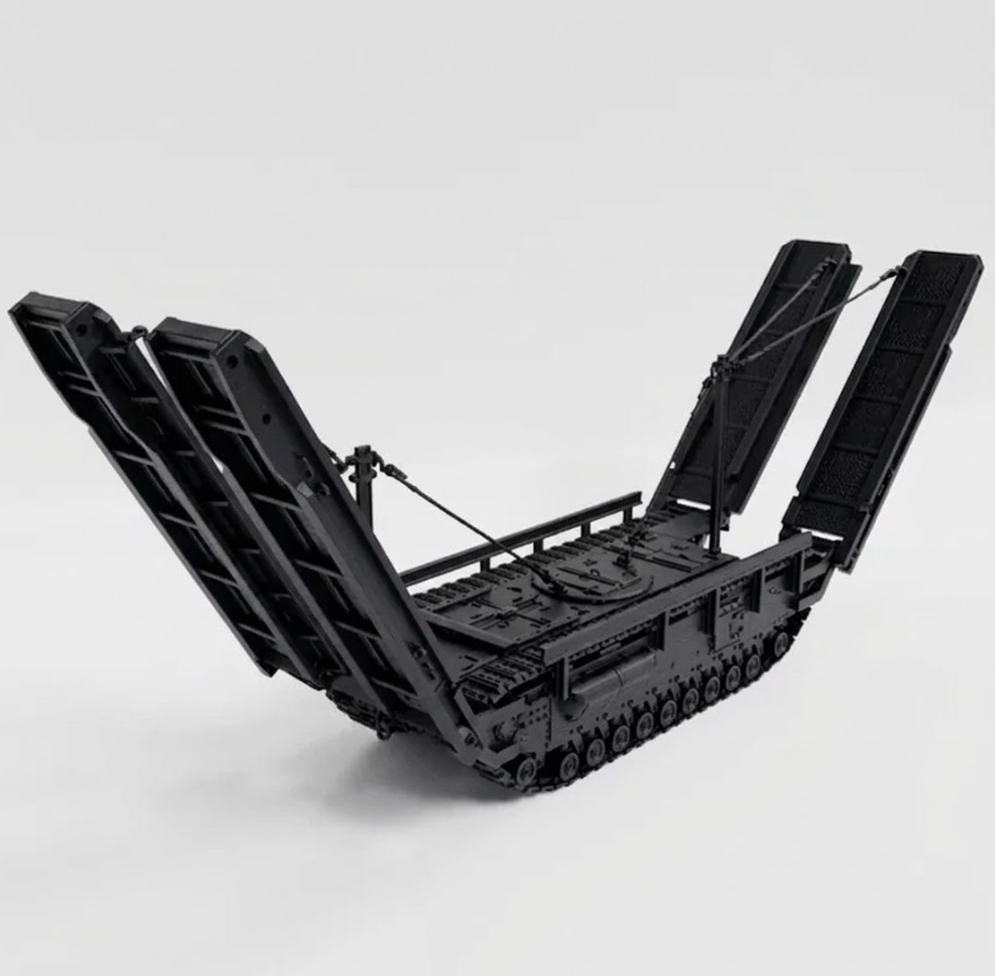 SSMODEL 1/100 WW2 Churchill ARK Armoured Ramp Carrier Resin Model Kit TSS1001231 — detail view 2