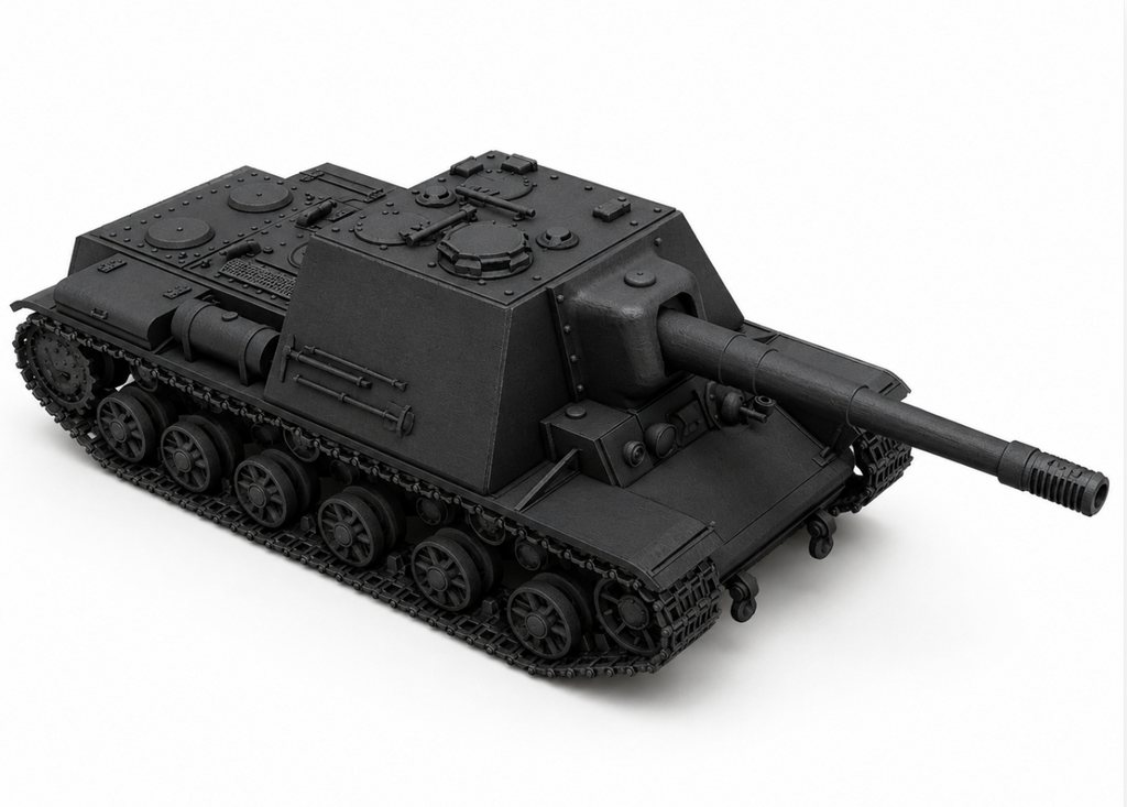 SSMODEL 1/700 U-18 Soviet experimental tank resin model kit TSS7000122