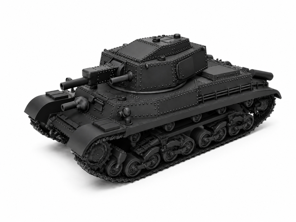 SSMODEL 1/700 41M Turan II tank Resin Model Kit TSS7000194