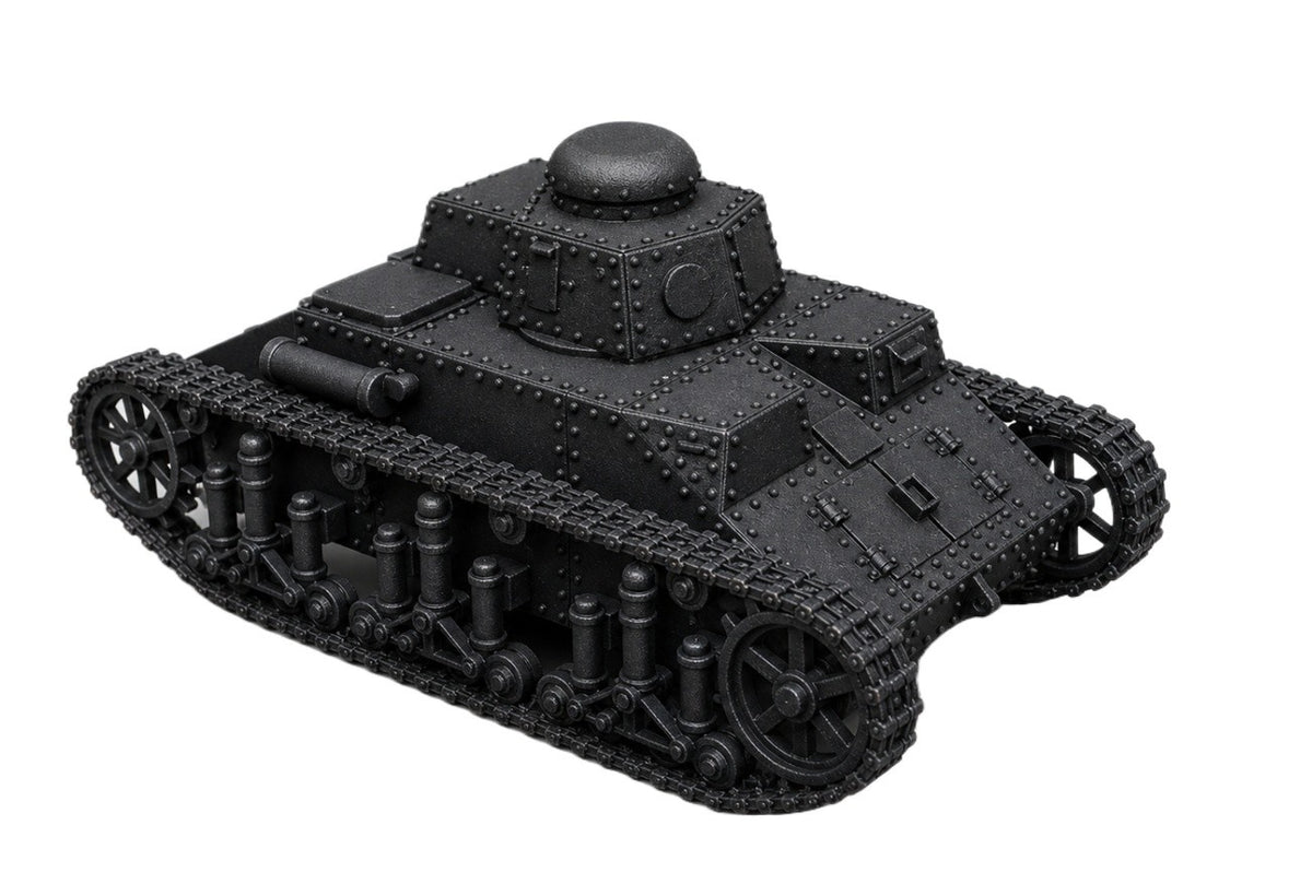 SSMODEL 1/120 T-19 Prototype Interwar Light Tank Resin MODEL KIT TSS1200005 — detail view 2