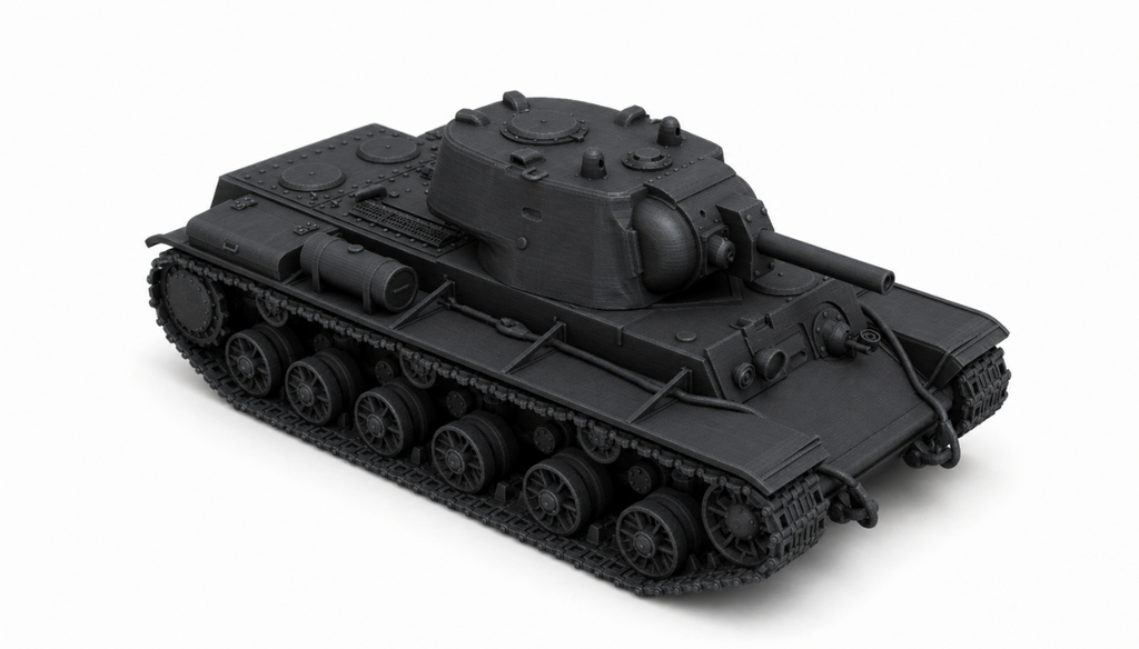 SSMODEL 1/700 KV-8 Soviet Flamethrower Tank Resin Model Kit TSS7000130