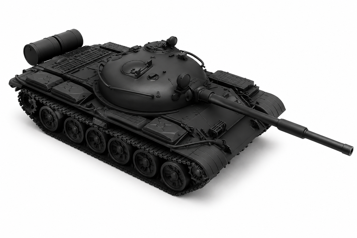 SSMODEL 1/56 T-62 tank Resin Model Kit TSS0560417 — detail view 2