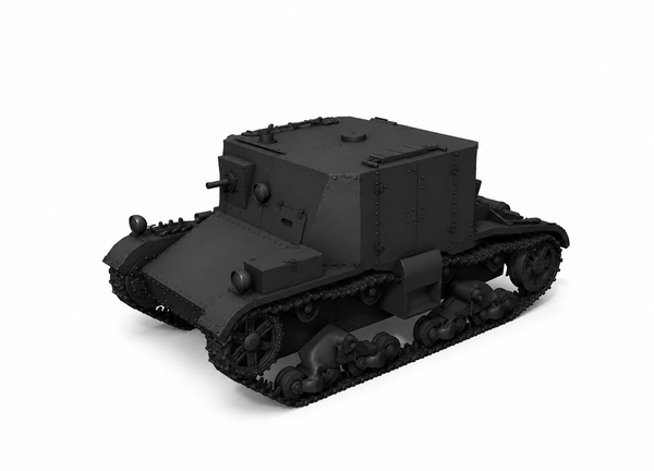 SSMODEL 1/700 TR-4 Soviet experimental WWII APC tank Resin Model Kit TSS7000069