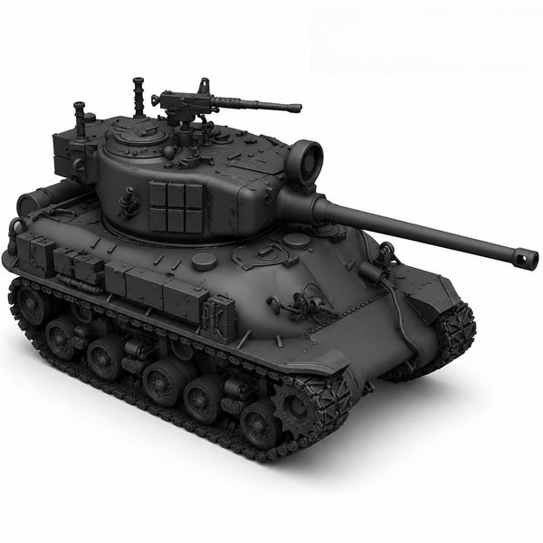 SSMODEL 1/350 M51 Sherman Medium Tank Resin MODEL KIT TSS3500240