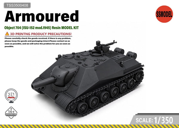 SSMODEL 1/350 Object 704 (ISU-152 mod.1945) Resin MODEL KIT TSS3500408