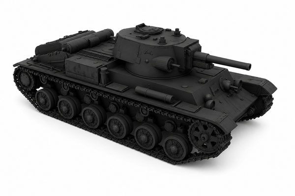 SSMODEL 1/350 T-28 bis Soviet fictional medium tank resin model kit TSS3500495