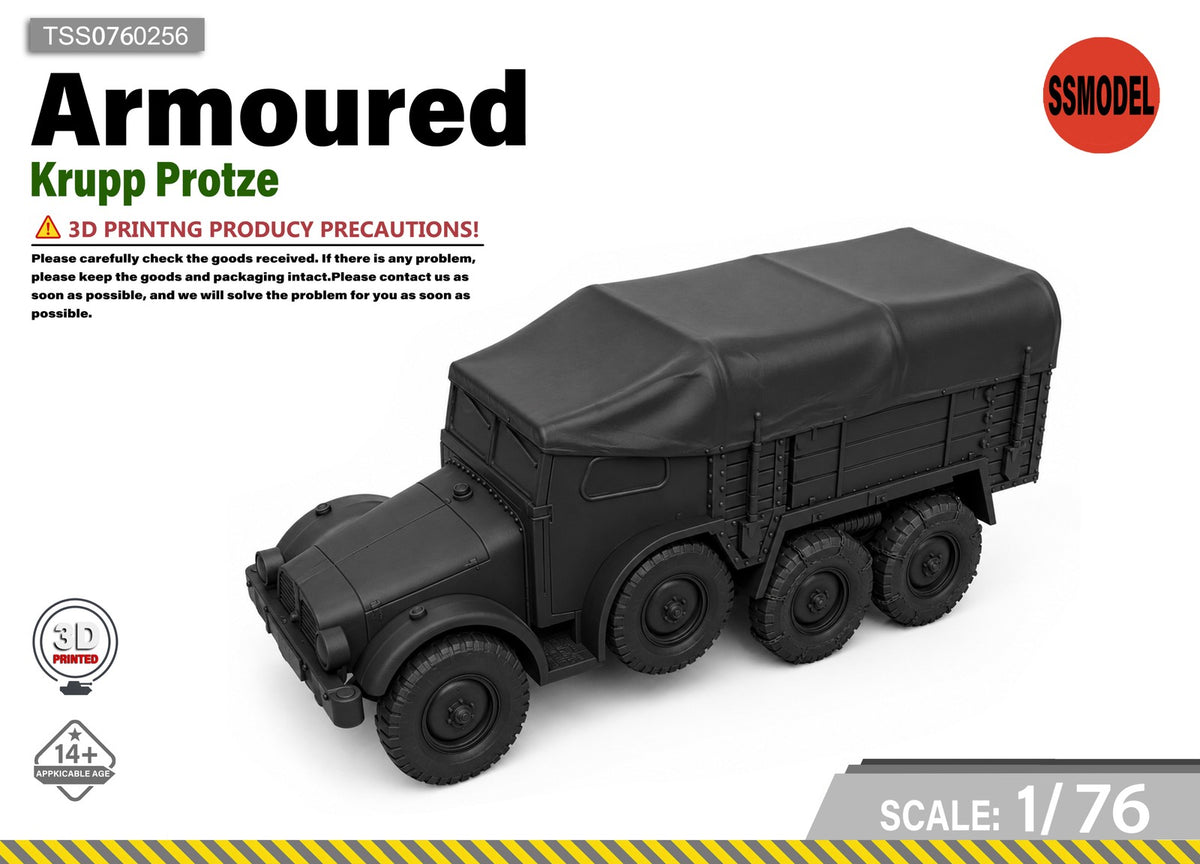 SSMODEL MODEL KIT 1/76 Krupp Protze TSS0760256