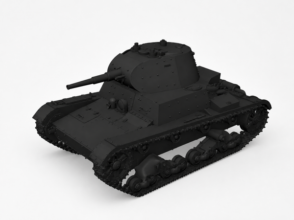SSMODEL 1/350 T-26E v2 Soviet light tank Resin Model Kit TSS3500065