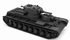 SSMODEL 1/160 Pz.Kpfw. KW I 756 (r) Tank Resin Model Kit TSS1600106