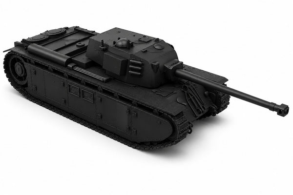 SSMODEL 1/700 FCM F44 French fictional superheavy tank resin modelkit TSS7000472