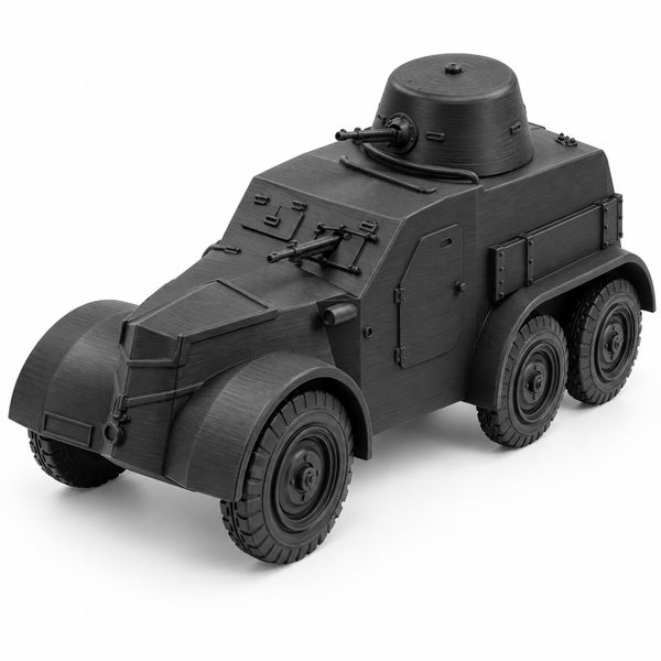 SSMODEL 1/32 1/35 1/48 1/64 Czech OA vz.30 Armored Car Resin Model Kit TSS1215