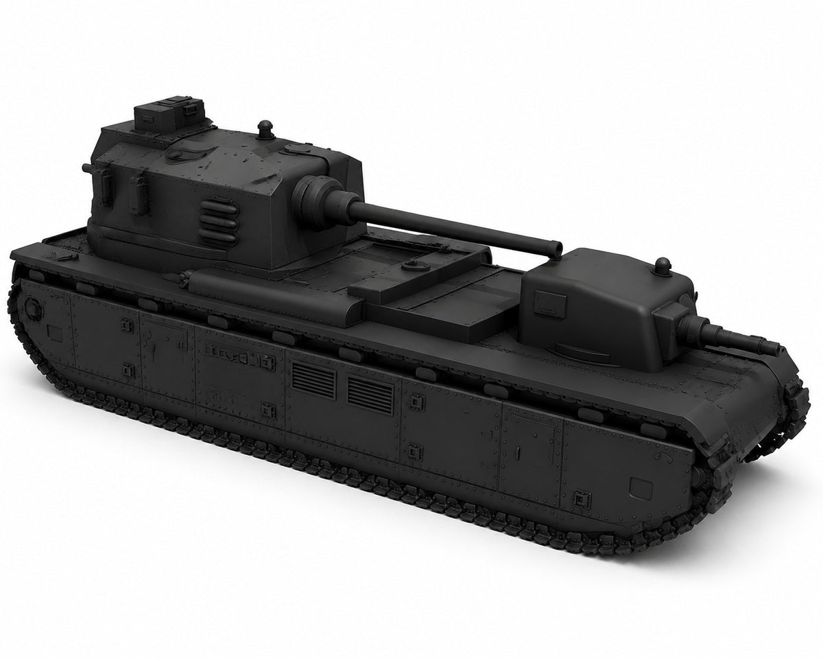 SSMODEL 1/87 FCM F1 Tank Resin MODEL KIT TSS0870467 — detail view 2