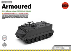 SSMODEL 1/100 M113 G A2 German coldwar APC TANK Resin Model Kit TSS1000452