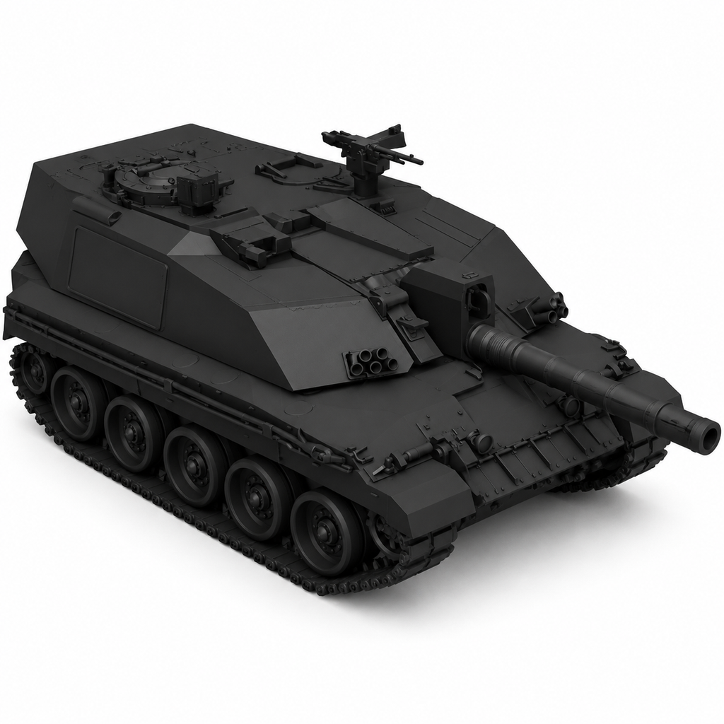 SSMODEL 1/350 Challenger 2 Tank Resin Model Kit TSS3500536
