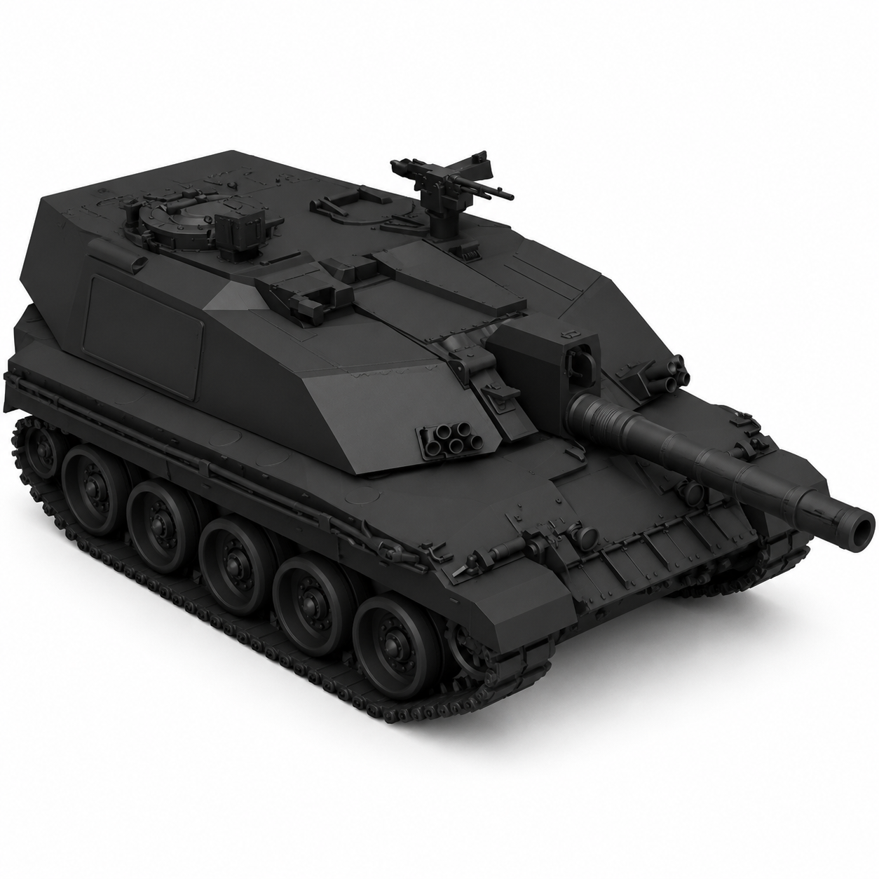 SSMODEL 1/350 Challenger 2 Tank Resin Model Kit TSS3500536 — detail view 2